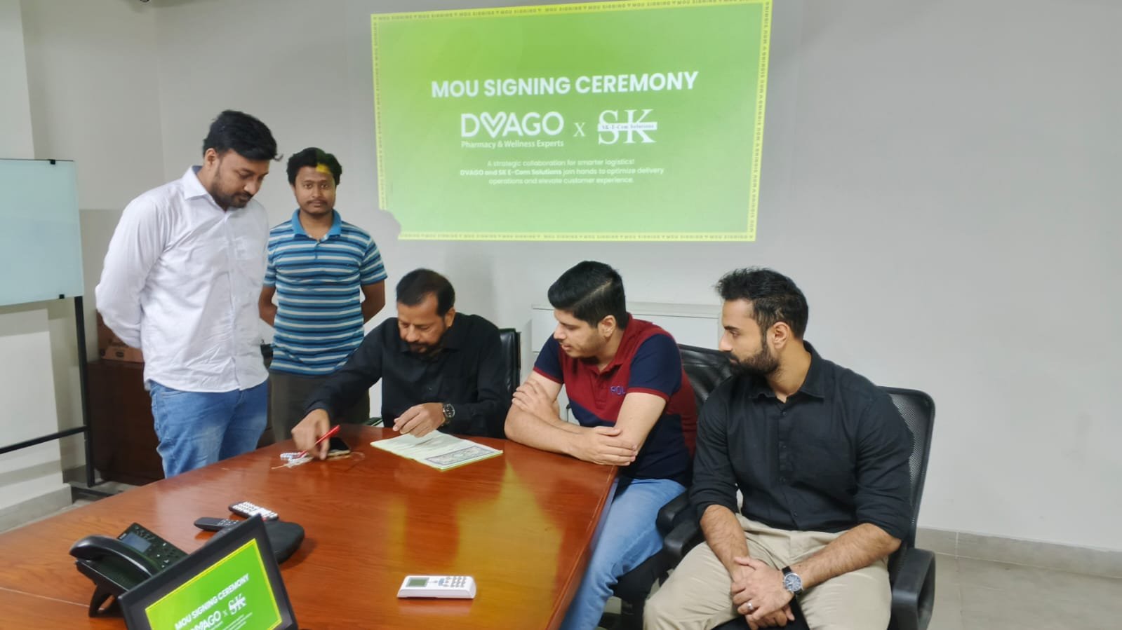 MOU Signing Ceremony with Dvago