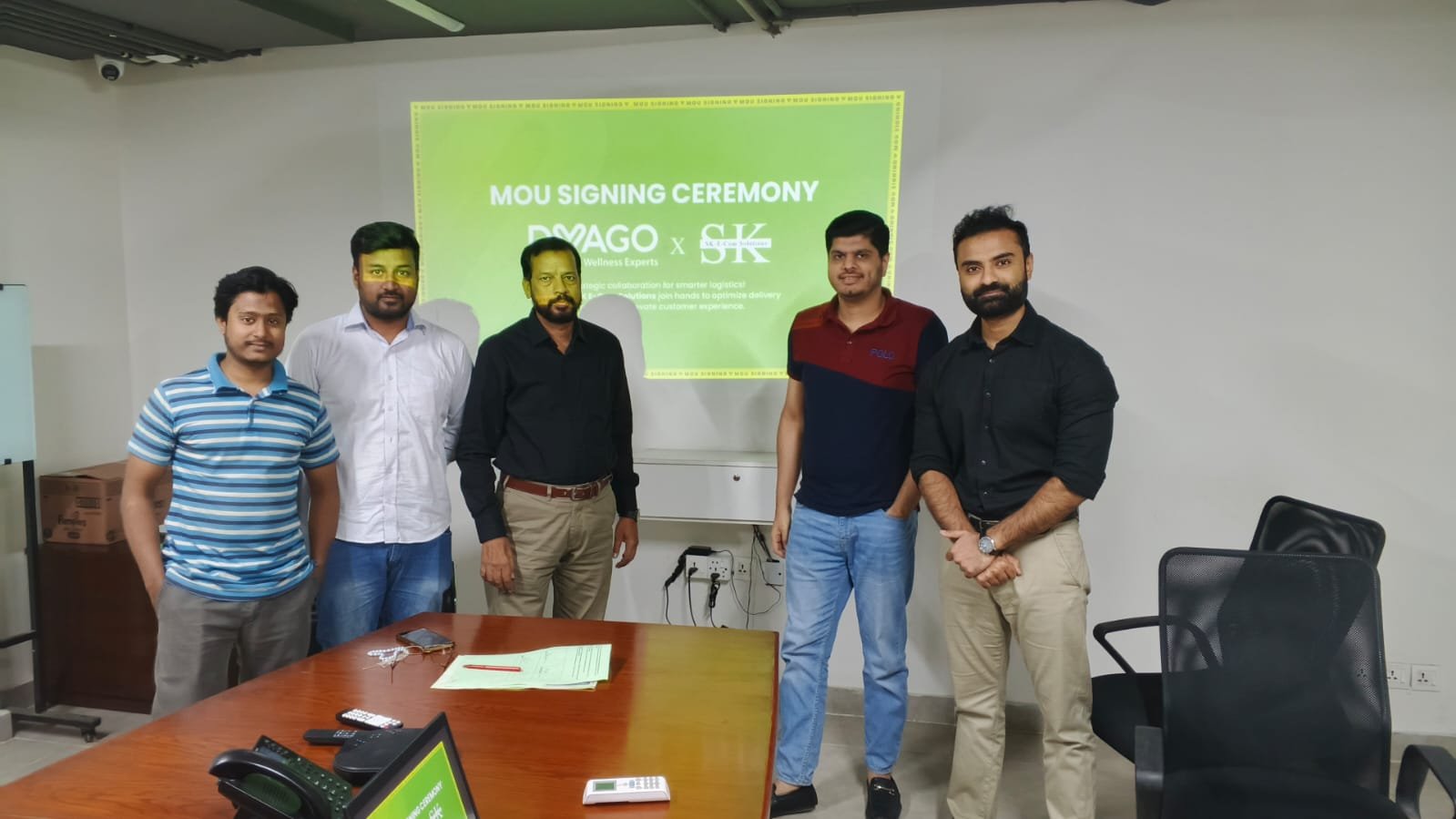 MOU Signing Ceremony with Dvago